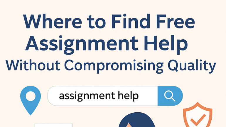 Where to Find Free Assignment Help Without Compromising Quality